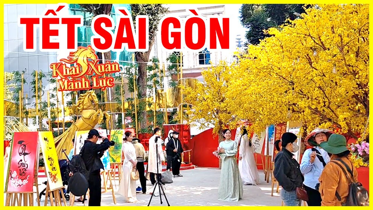 Bên Trong Hội Hoa Xuân Tết 2026 Sài Gòn