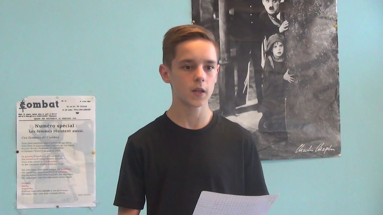 Le monologue de Don Diègue vu par la classe de 4ème 3 (23 05 2019)