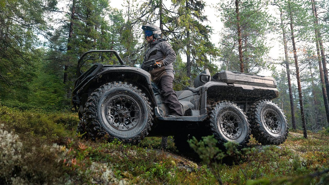 Oktan testar - NYA Can-Am Outlander 6x6