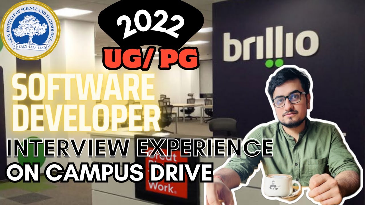 Brillio Software Developer Interview Process 2022 (On-Campus Drive 📍👀) | Offered (XX) CTC