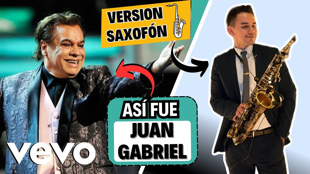 Así Fue (SAX Version) - JUAN GABRIEL [SAXOFONISTA en Vivo]