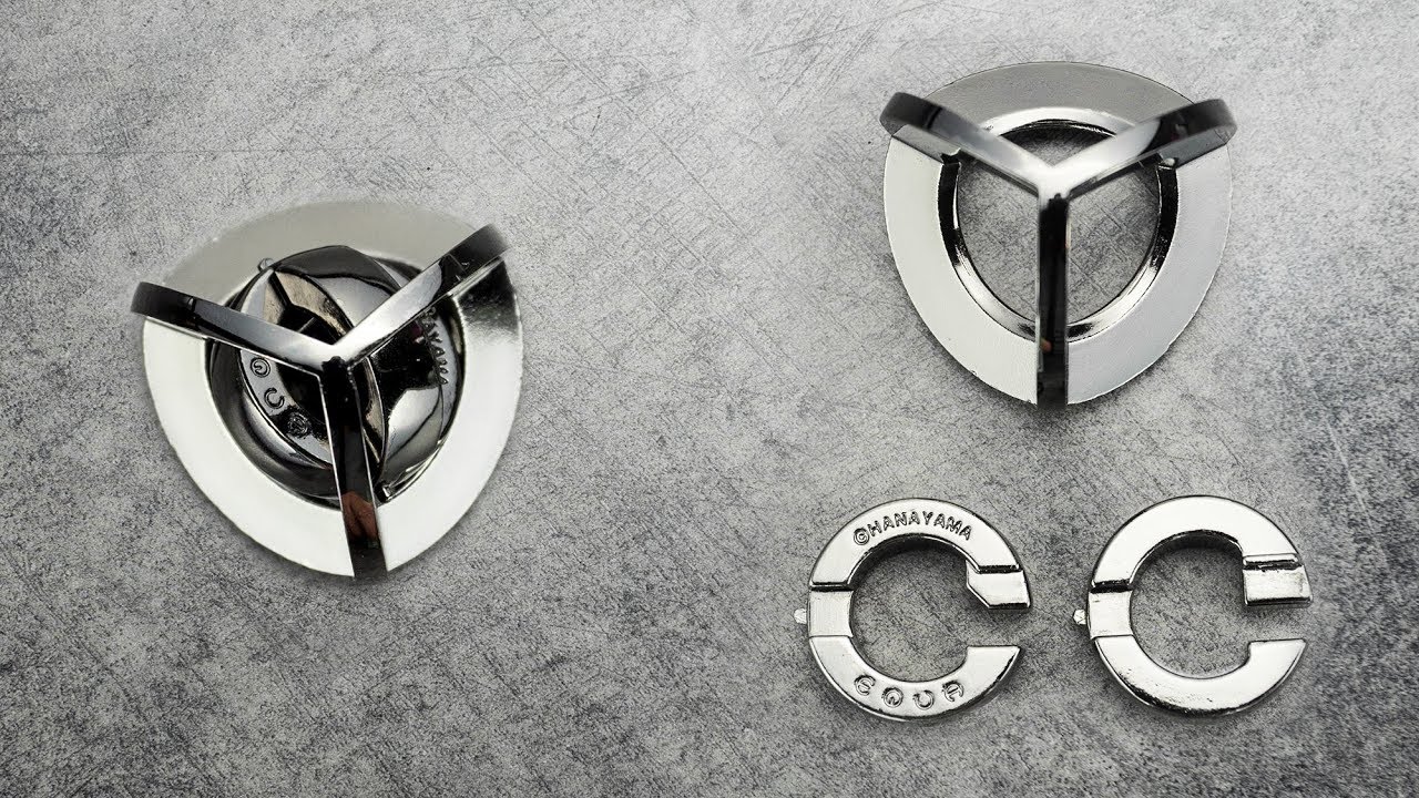 Cast EQUA by Hanayama. Detailed solution.