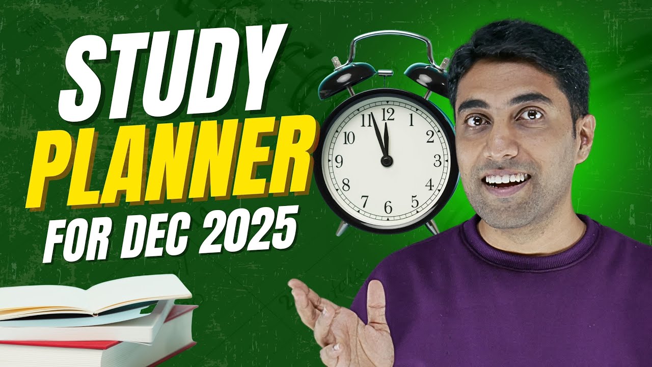 How to make your study timetable for Dec 2025 | CS Alok