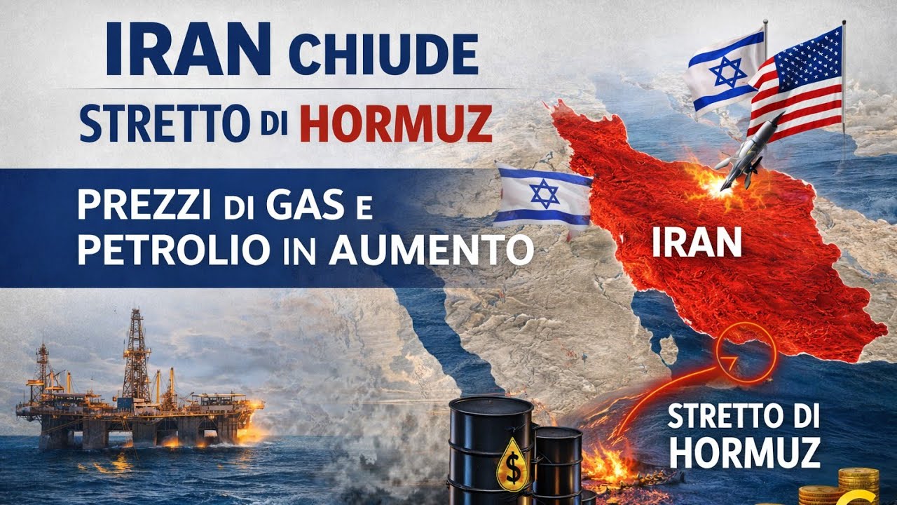 Iran, Israele, USA: il Vero Rischio è lo Stretto di Hormuz (Gas e Petrolio in Esplosione?)