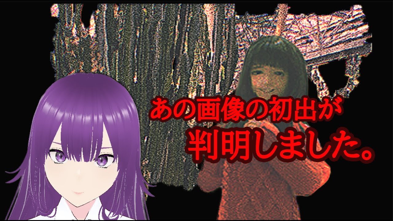 【あの画像の初出が判明しました。】幽霊でないのに鳥肌とまらん