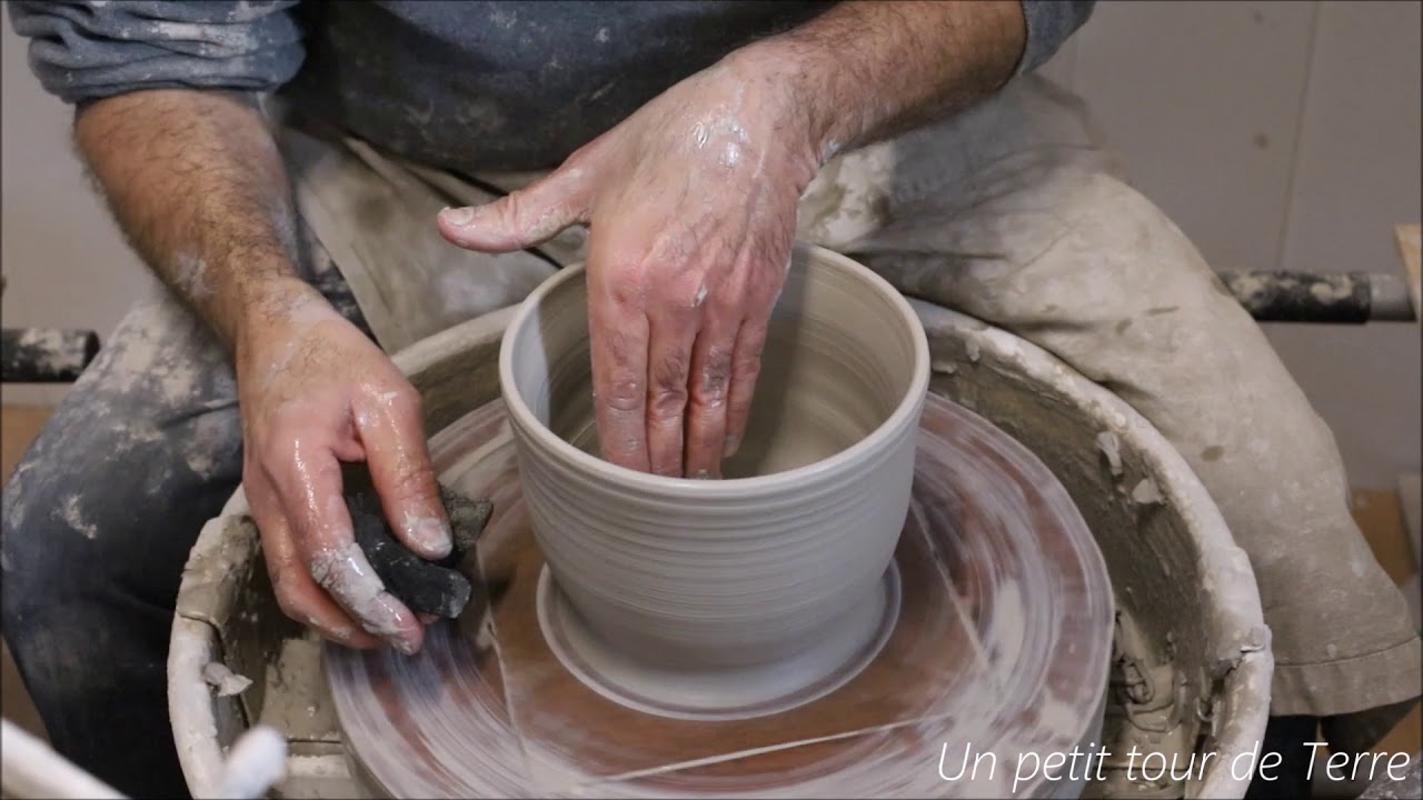 Tournage d'un saladier - Frédéric Potier
