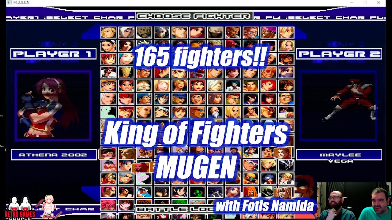 The King of Fighters: Mugen. Battles with Fotis Namida! (RGC Mugen)