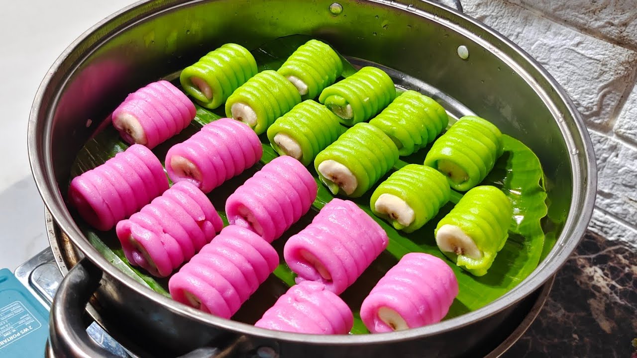 Aku olah pisang matang jadi kue unik dan enak‼️Kue ini laris banget, bikinnya mudah tanpa cetakan