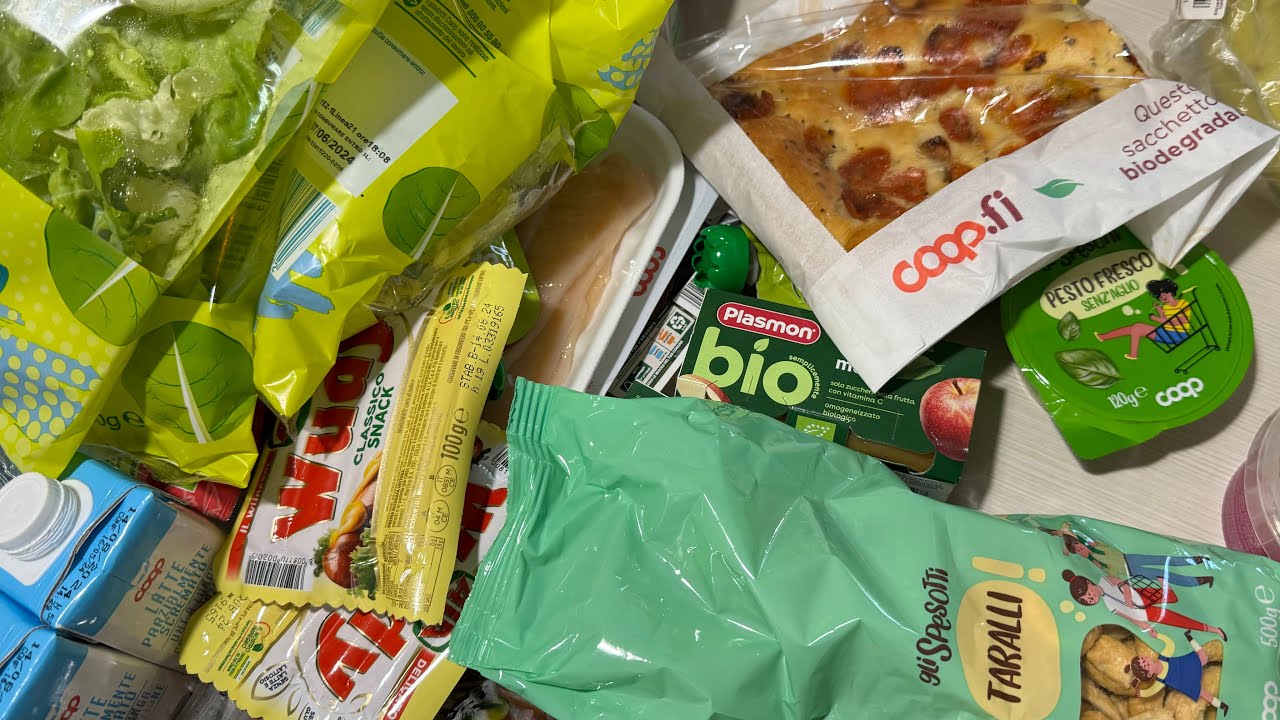SPESA SETTIMANALE COOP / 110€ per 5 PERSONE