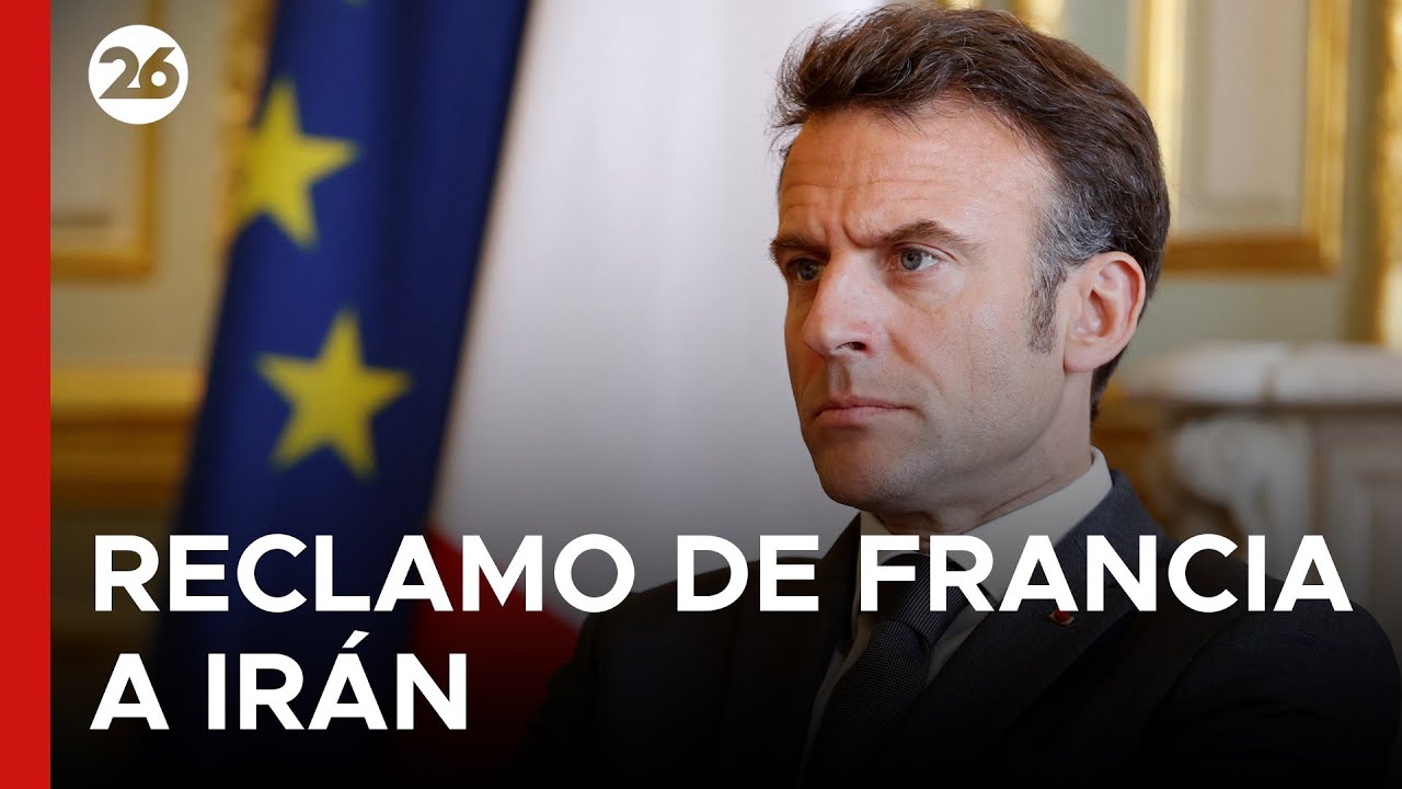 🇫🇷 TENSIÓN INTERNACIONAL | Francia rechaza la decisión de Irán y exige fin de la represión