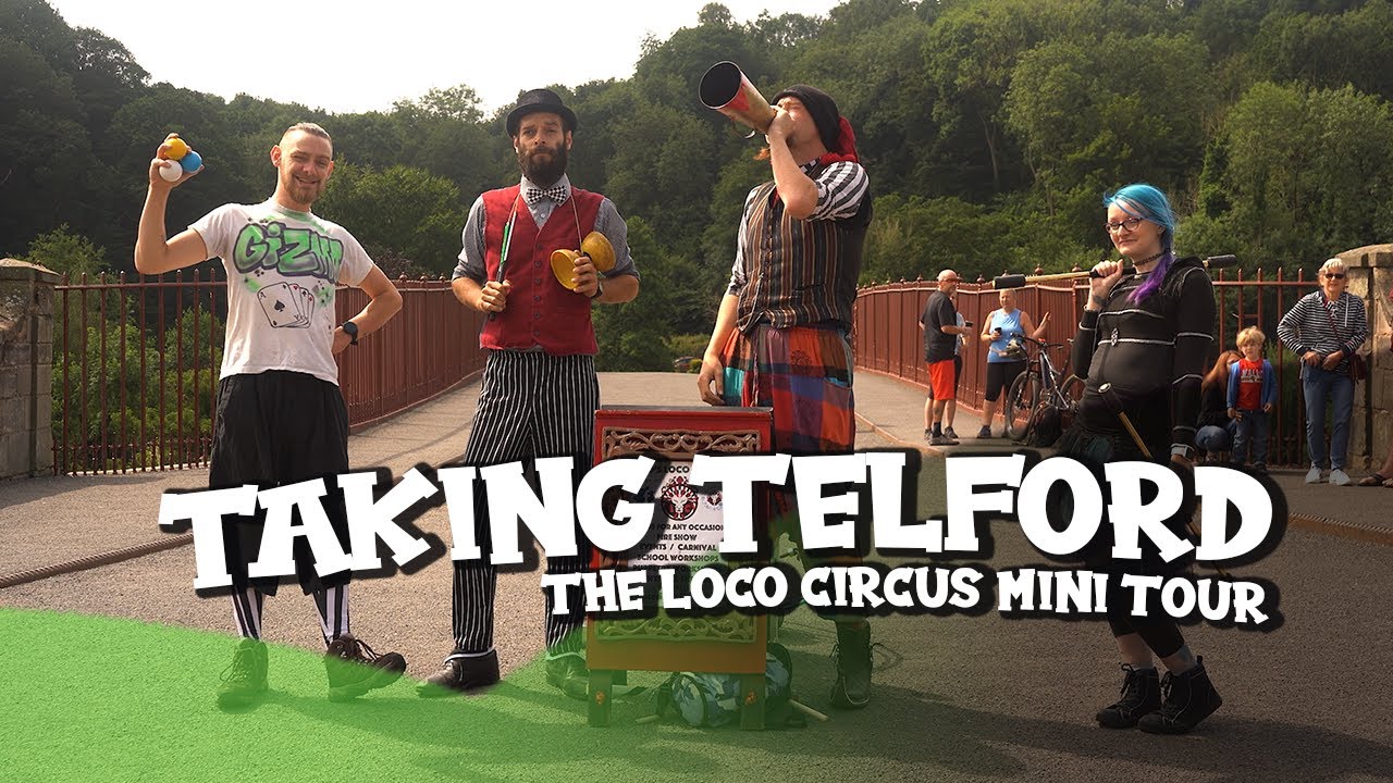 Touring Telford with the Circus