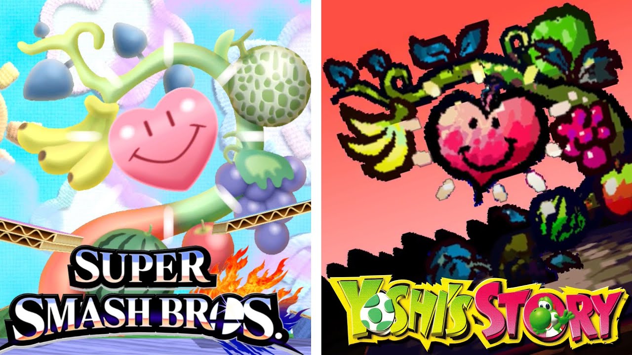 SUPER SMASH BROS. ULTIMATE - All Mario Spinoff Stage Origins