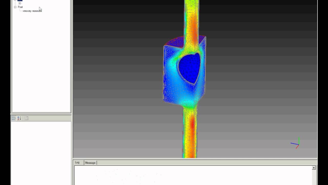 FreeFD Valve Example