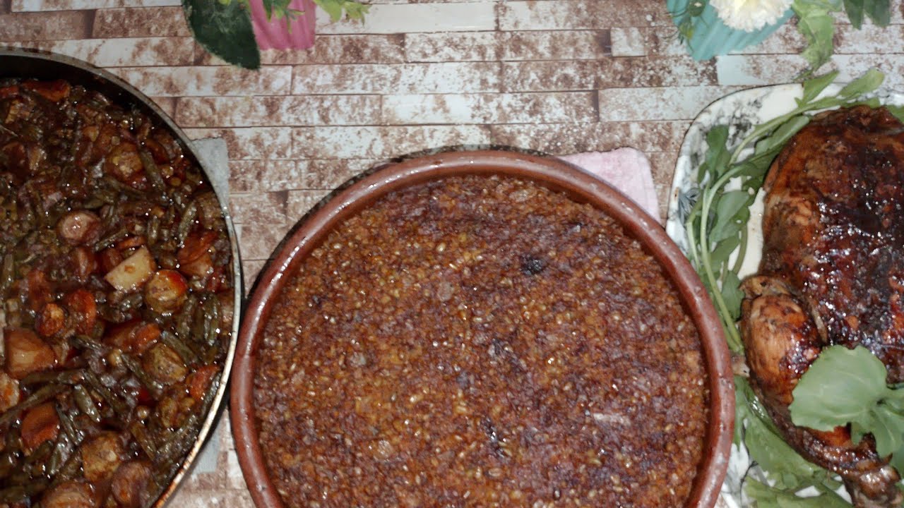 شوفو اكلينا الجميل فى مطبخى البسيط 🫛🥕🥔🍗🥒