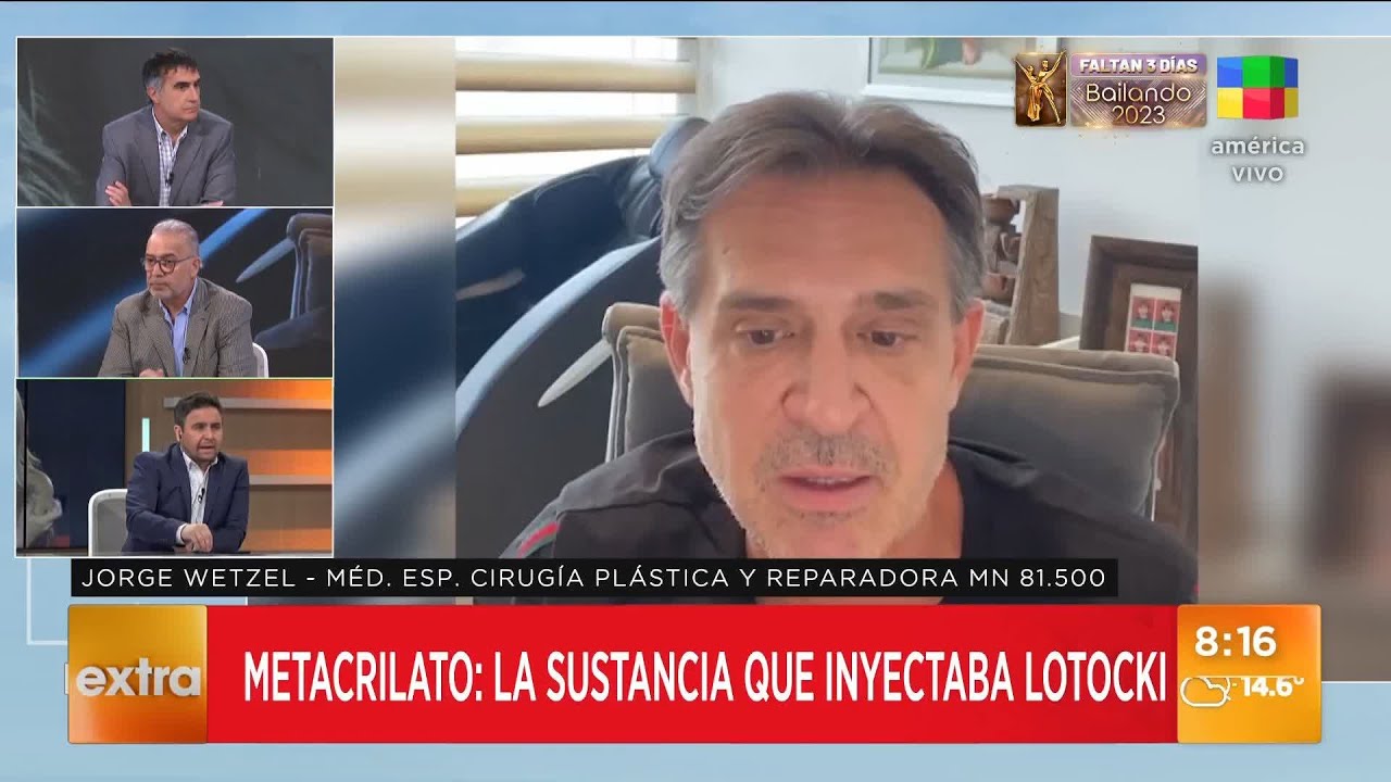 Metacrilato: la sustancia que inyectaba An&iacute;bal Lotocki