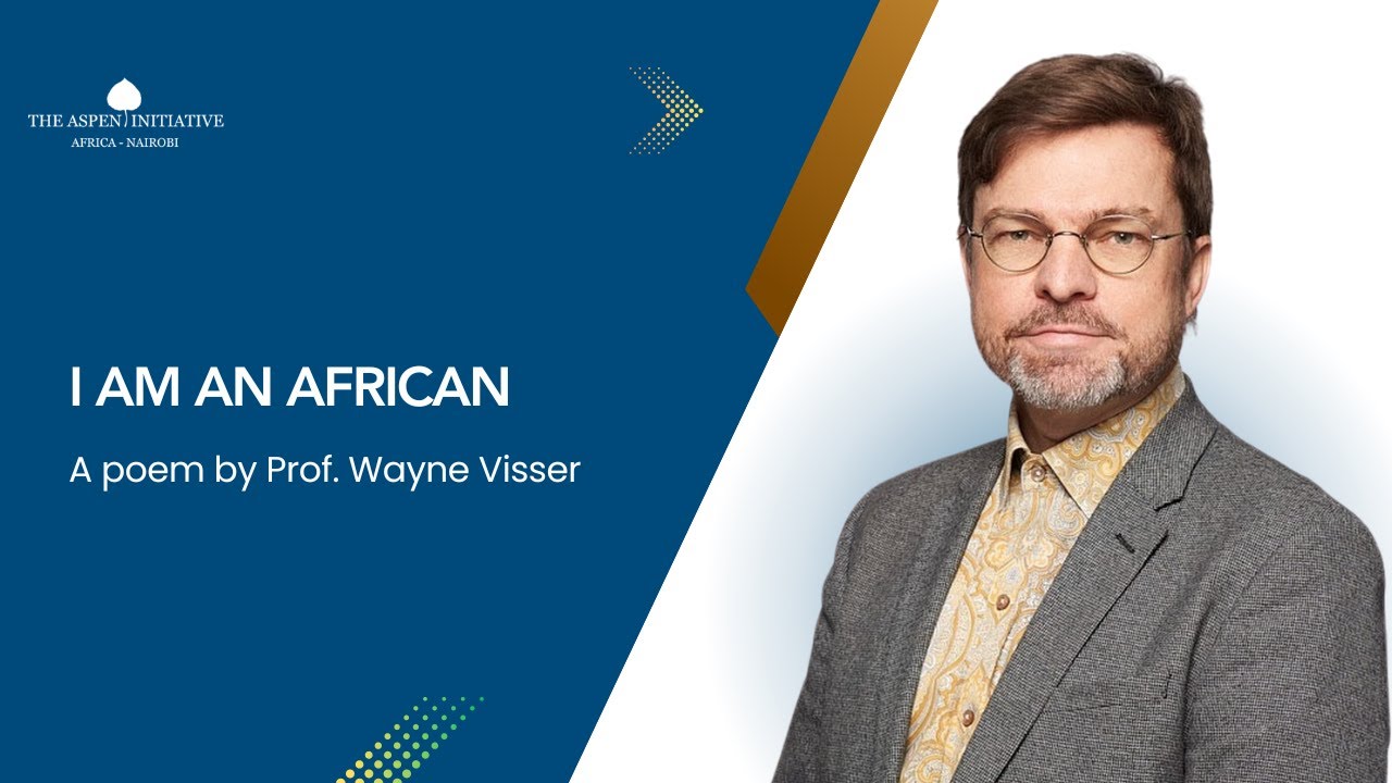 I Am an African | A Poem by Wayne Visser