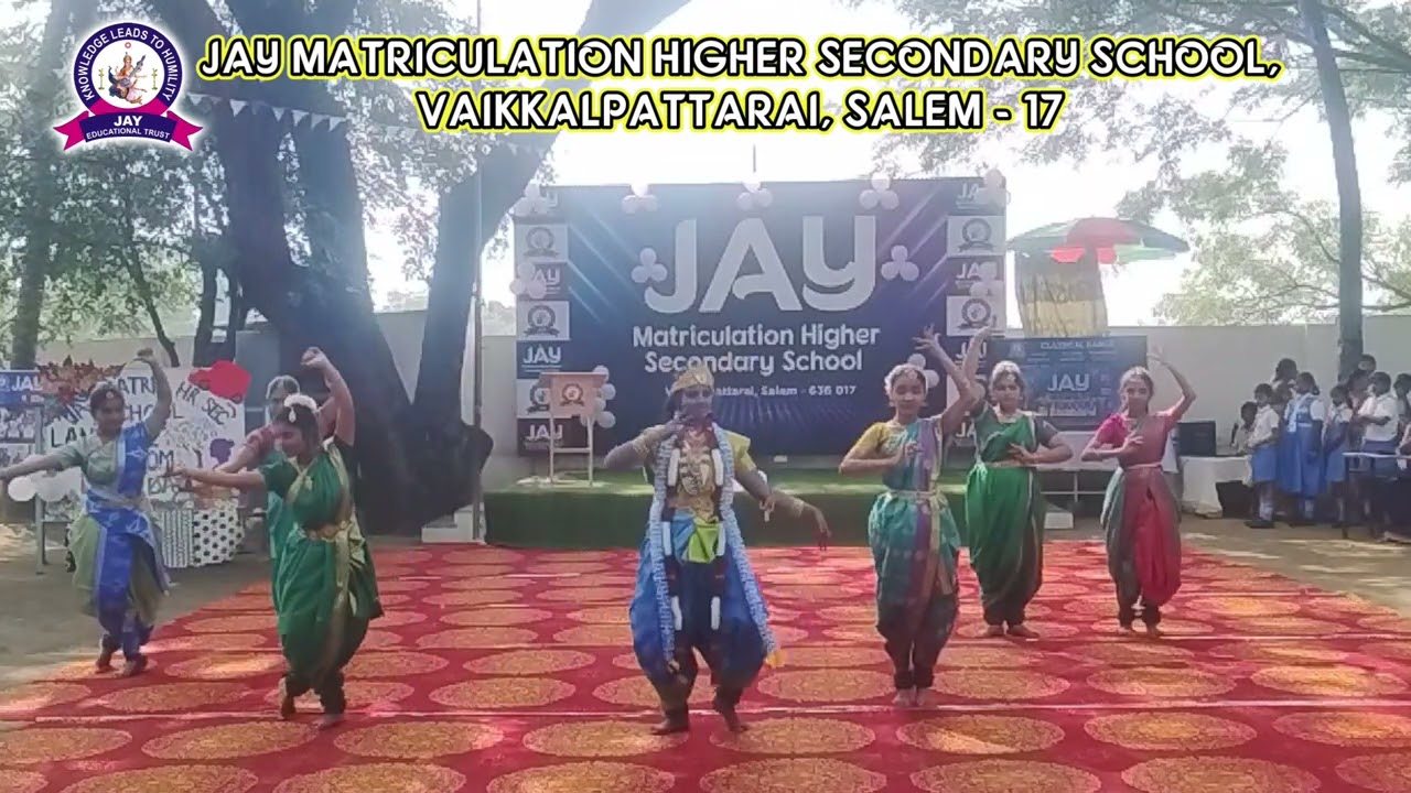 Mesmerizing Classical Dance | Katrodu Kuzhalin | Language Blossom Day | Jay School | #salem