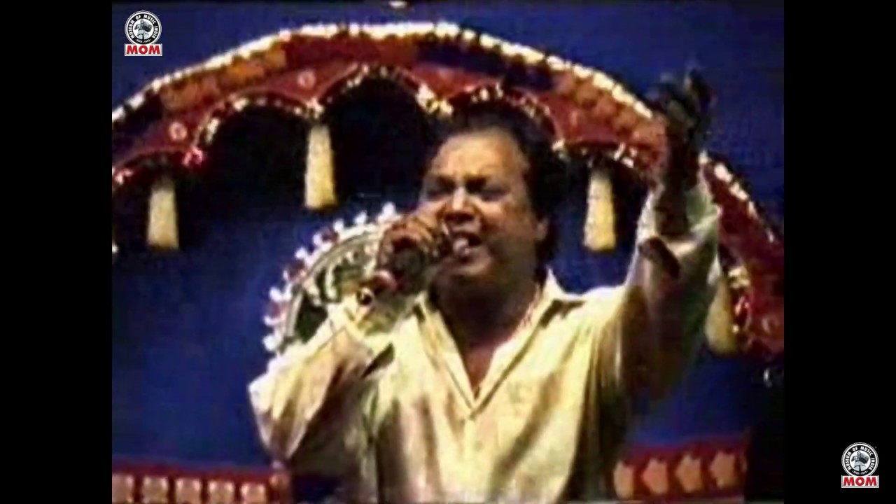 “Aaj Mausam Bada Beiman Hai” Honorable Performer Playback Singer Munna Aziz,@ Film Star SACHIN NIGHT