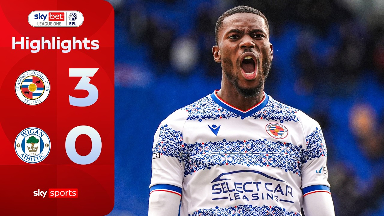 Ehibhatiomhan brace as Royals back into play-off places! | Reading 3-0 Wigan | EFL Highlights