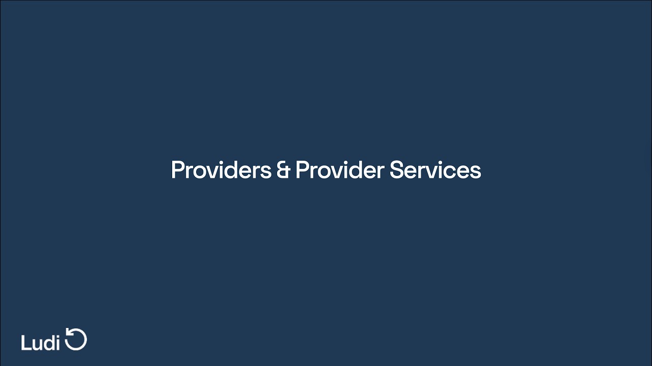 Provider Compensation Learning Series - Ep. 05 - Providers & Provider Services