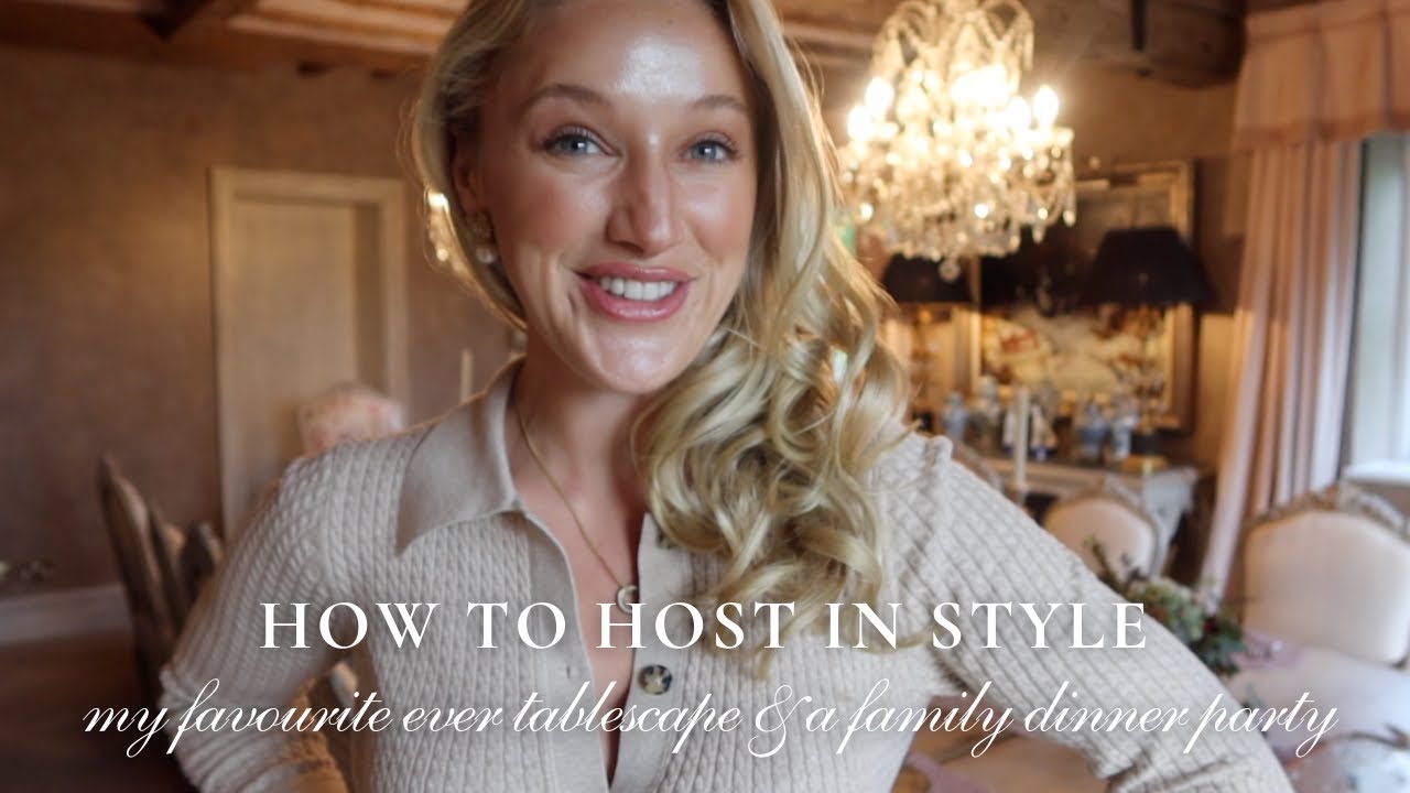 OCTOBER HOSTING | AUTUMN FORAGING, MY FAVOURITE EVER TABLESCAPE & A MEMORABLE DINNER PARTY