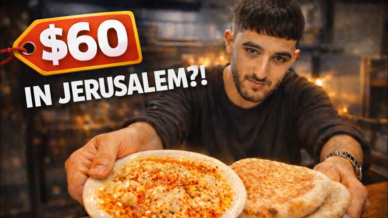 $60 IN JERUSALEM?! This Is What I Got…
