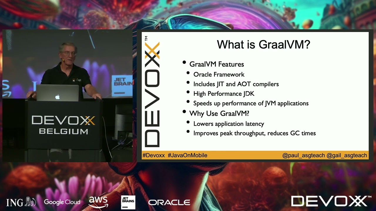 Say the Words:  Modern Java with JavaFX and GraalVM for Rich Client UIs  By  Paul & Gail Anderson