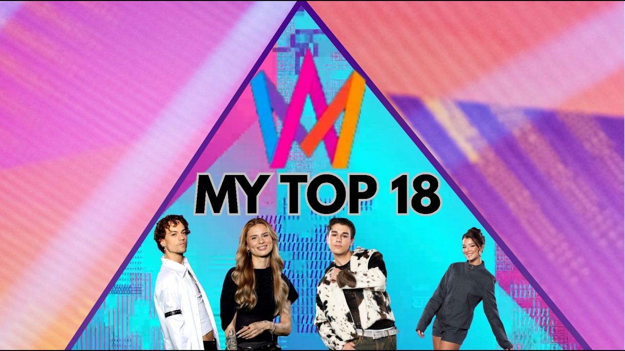 MELODIFESTIVALEN MY TOP 12 EFTER DELTÄVLING 1-3 2026