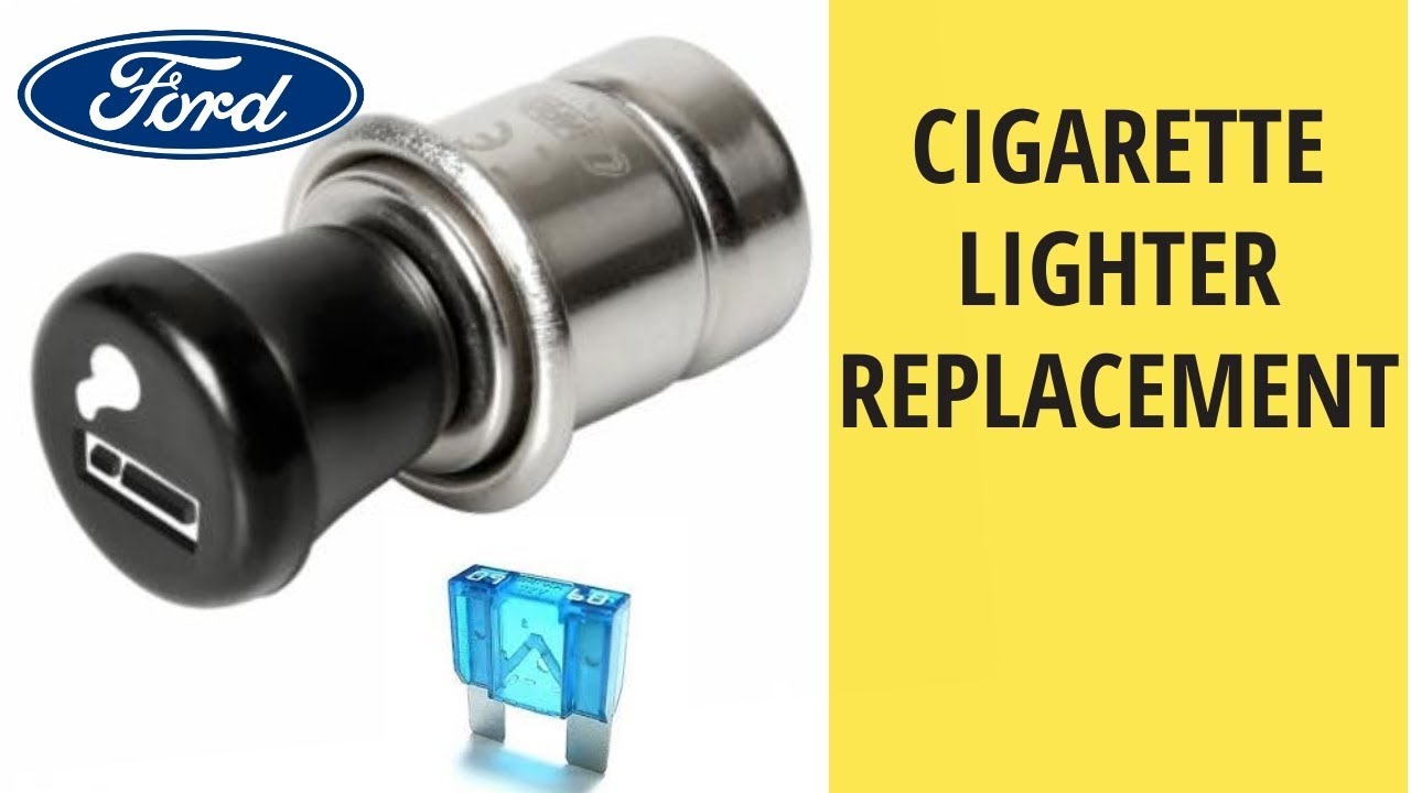 Broken Car Cigarette Lighter - Replacement Fuses HOW TO DO - Ford Fiesta 1.2 2010