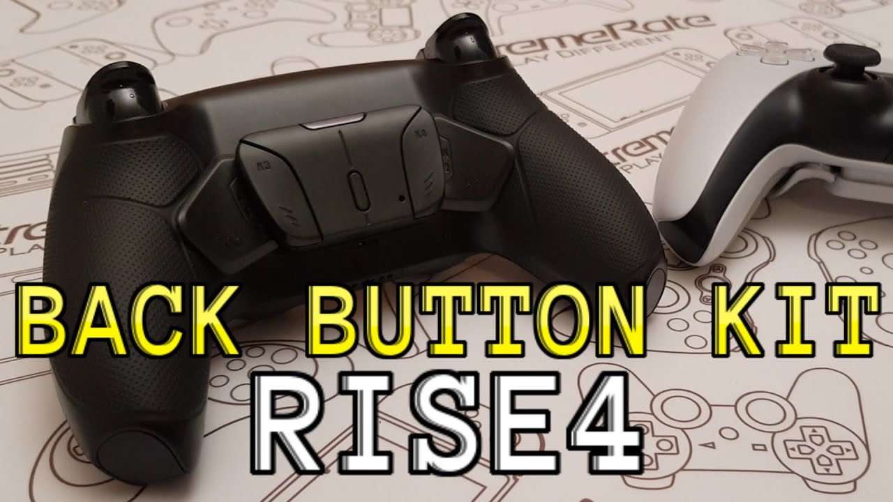 Комплект задних кнопок RISE4 от eXtremerate (PS5) BDM-010 BDM-020