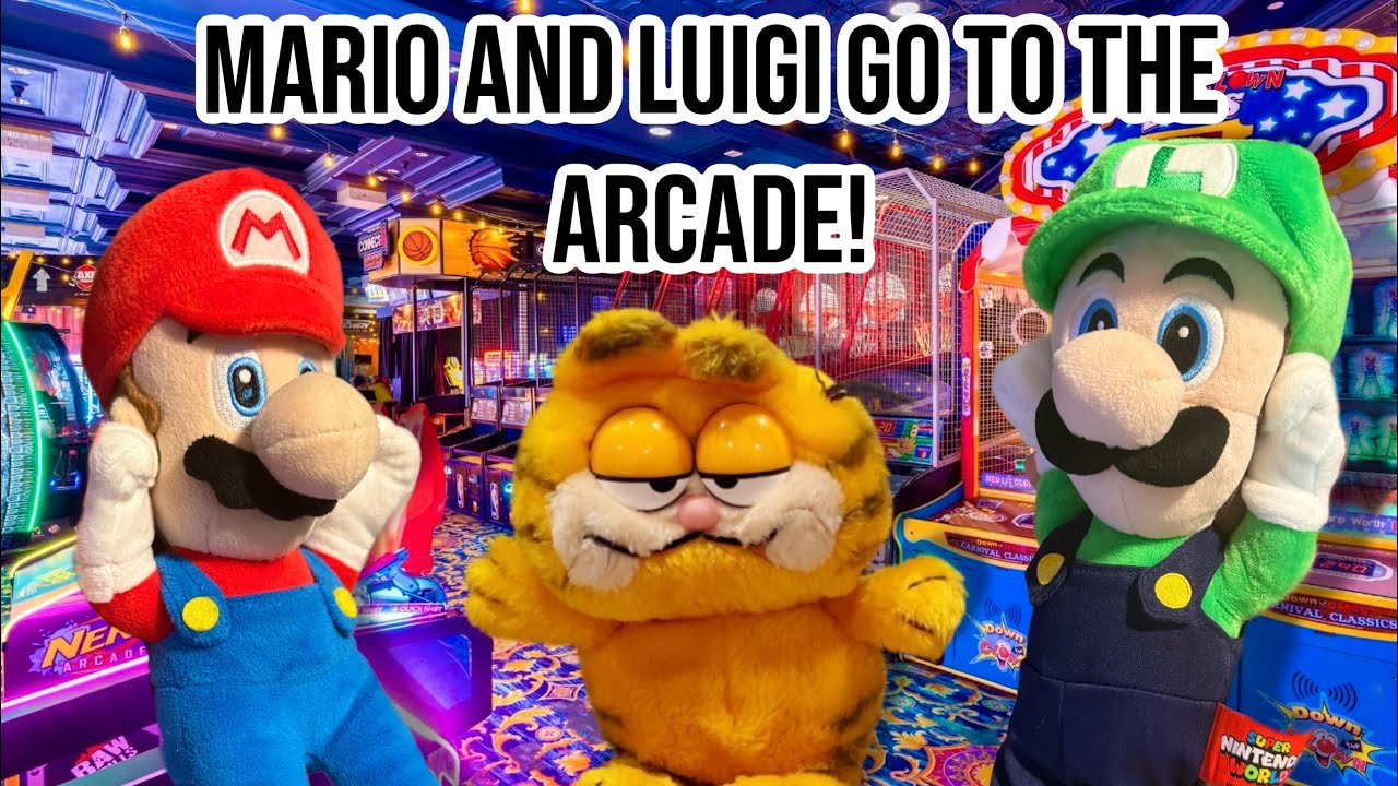 Mario And Luigi Go To The Arcade! - PlushedUp
