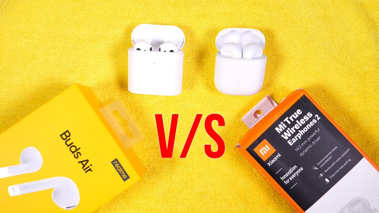 Mi True Wireless Earphones 2 vs Realme Buds Air Detailed Comparison: Gaming | Call Quality [Hindi]