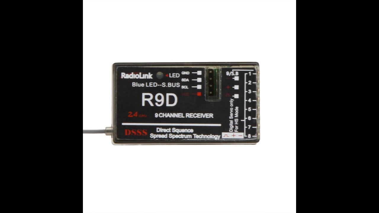 RadioLink AT9 + R9D Binding