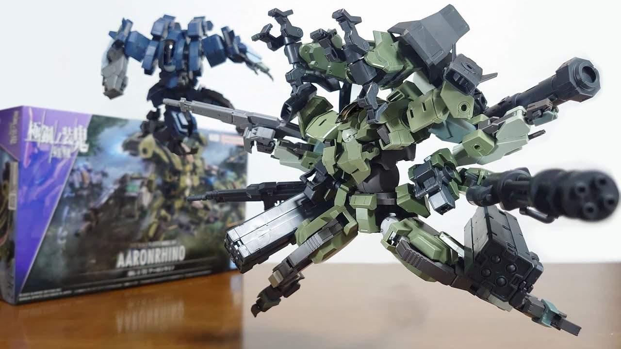 (合体して6本腕にも出来る！？シリーズの中でも特にオススメ！)HG 1/72 アーロンライノ　レビュー