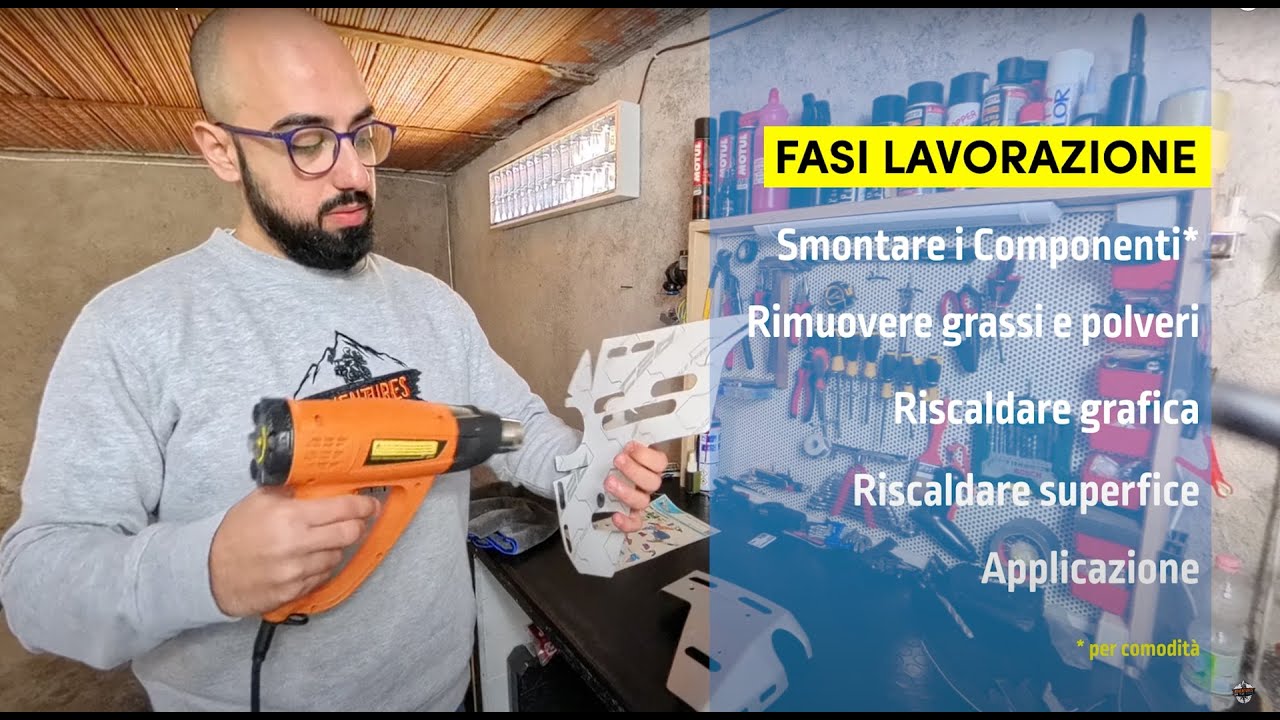 BMW R1300GS Adventure: NUOVE GRAFICHE DabRabbit + Tutorial Montaggio
