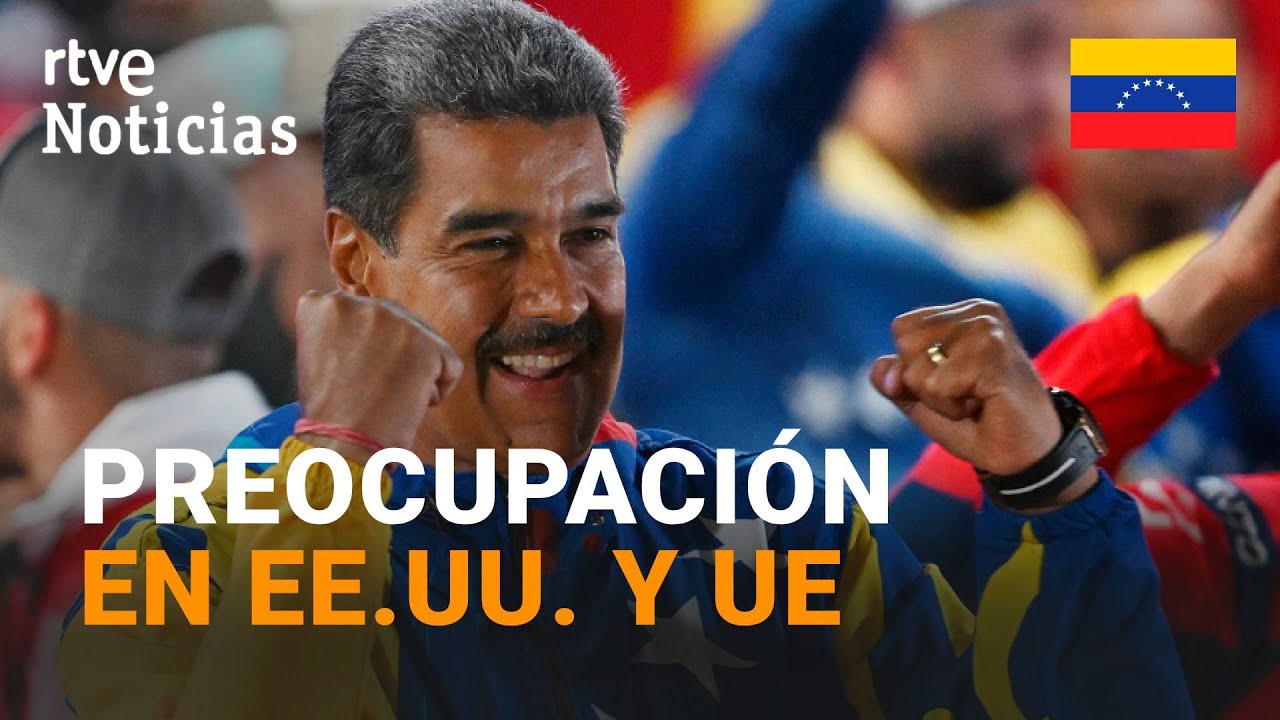 ELECCIONES VENEZUELA: GRAN PARTE de la COMUNIDAD INTERNACIONAL exige a MADURO TRANSPARENCIA | RTVE