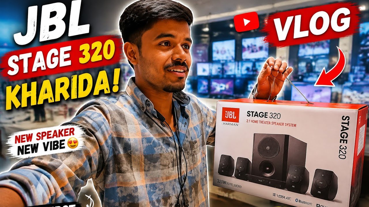 New JBL Party box stage 320 @DipendraKVlog 