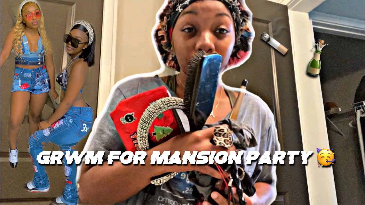 GRWM : FOR A MANSION PARTY 🍾🥳 | Beaufox hair