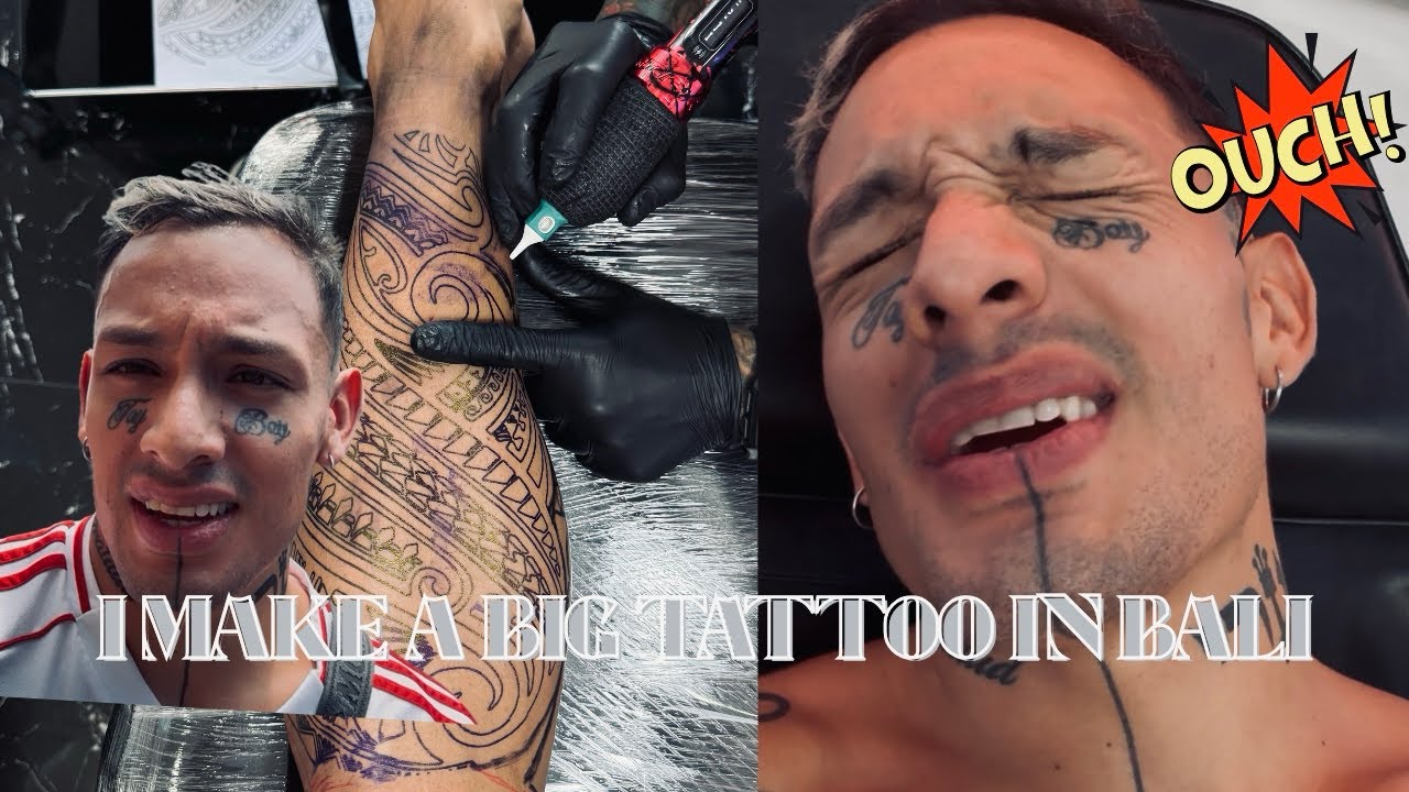 I MAKE A BIG TATTOO IN BALI