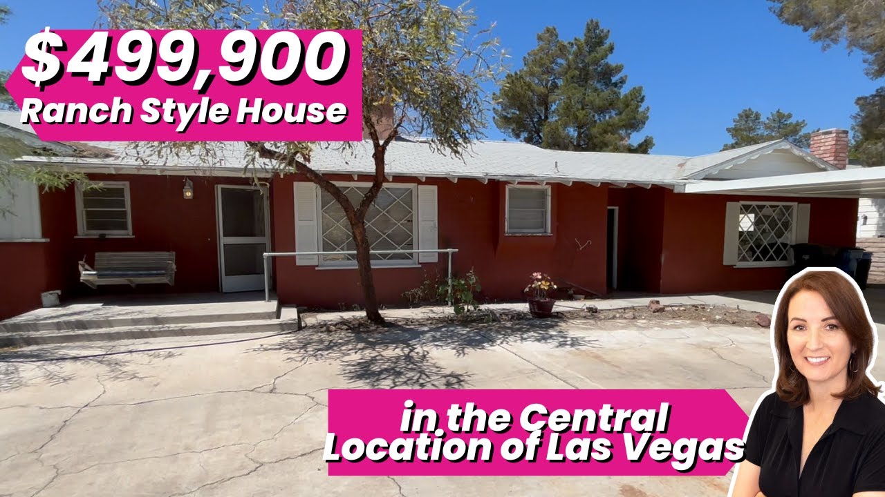 Fixer Upper Home with Huge Lot | Las Vegas Real Estate | $499k