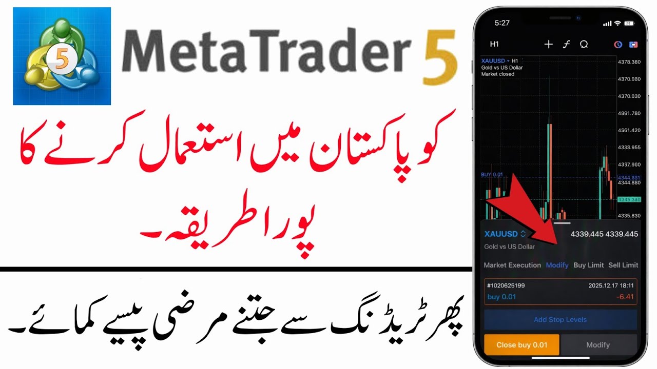 Mt5 Tutorial For Beginners - How To Use Metatrader 5 - MetaTrader 5 Full Course