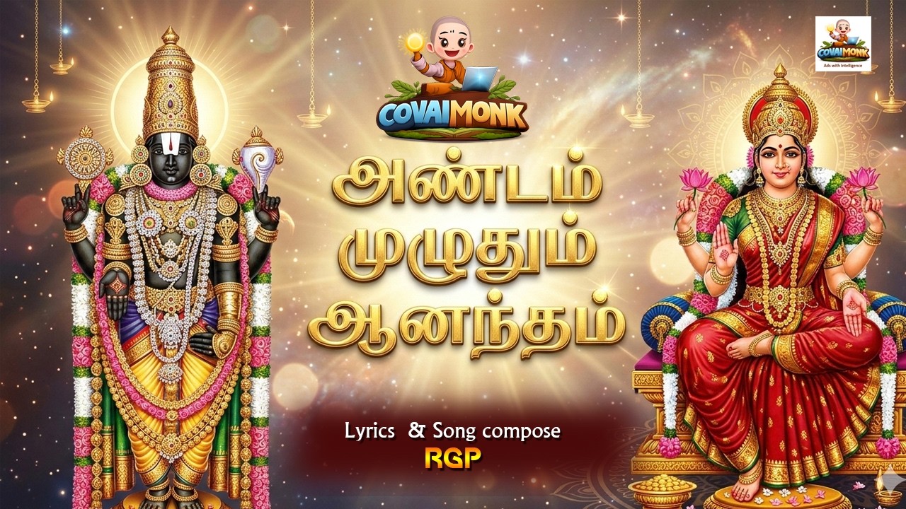 அண்டம் முழுதும் ஆனந்தம் நீயே #perumalsongs | RGP