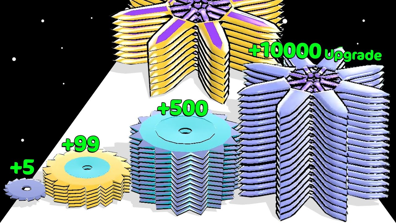 GRINDER RUN 3D: Level Up Spinner, ASMR Gameplay (No ads, Max Level)