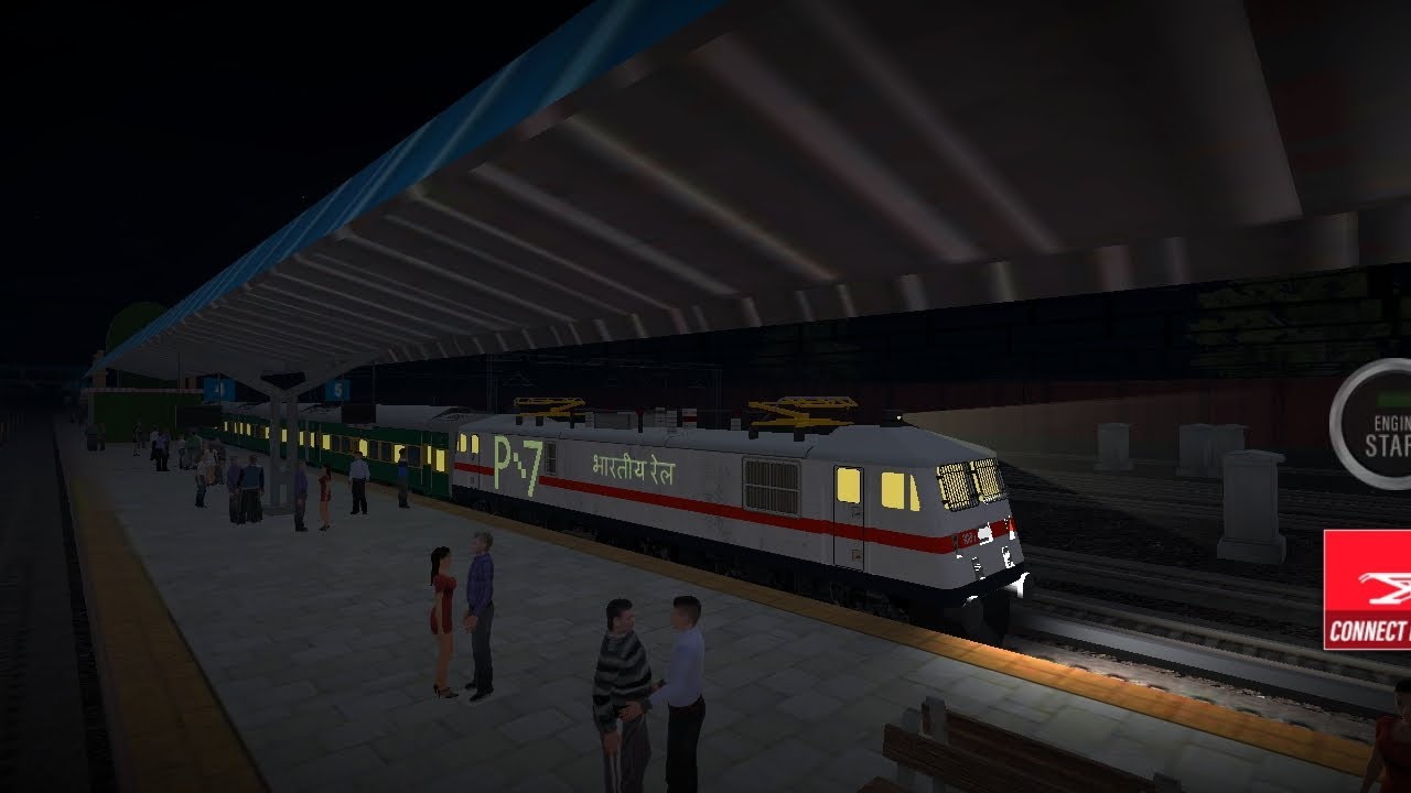 Indian Train Simulator 2024 |(12878) New Delhi-Ranchi Garib Rath Express |Prayagraj  To PT Upadhyay 