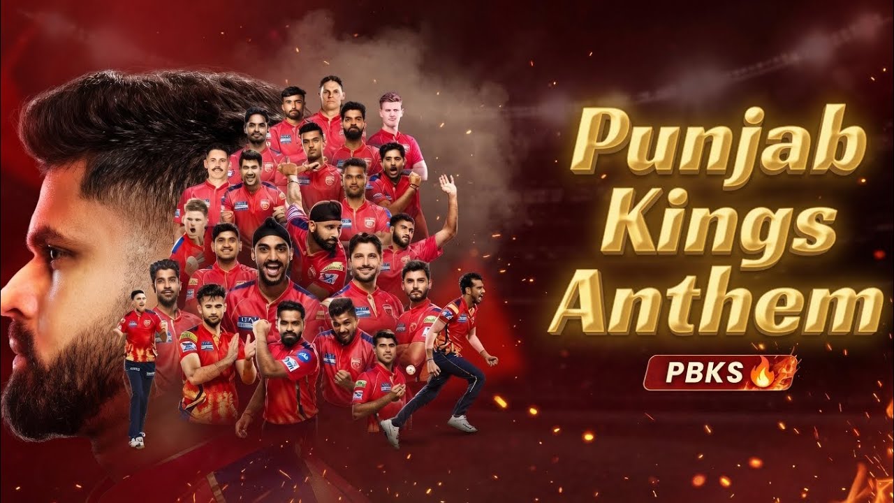 PBKS Anthem 2026 - Punjab Kings Squad | New Viral Song 🔥🏏