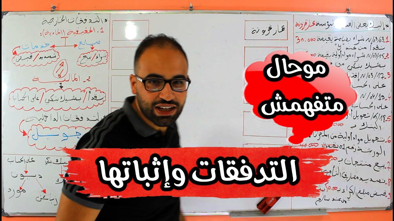 الوحدة 02/التدفقات وإثباتها /سنة2 ثانوي/1 جامعي (محاسبة عامة1)