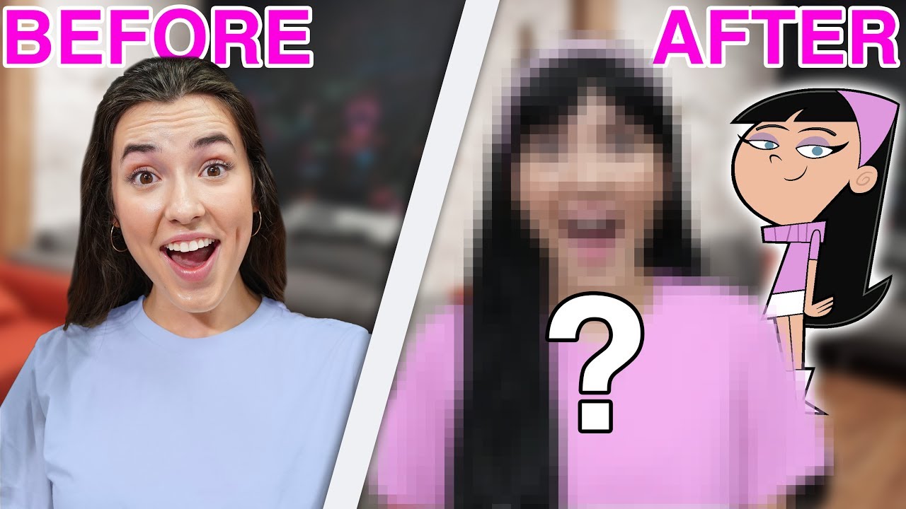Transforming Myself Into My Favorite Childhood Cartoons!