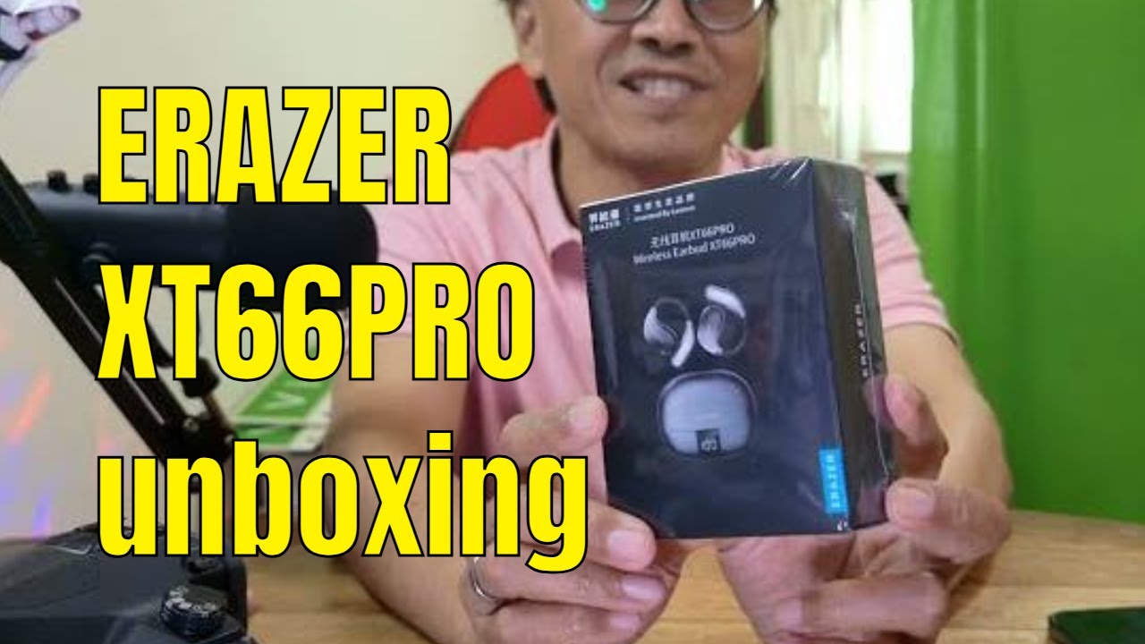 ERAZER XT66PRO (LENOVO) Wireless Earbuds Unboxing & Translation Test! 🤯