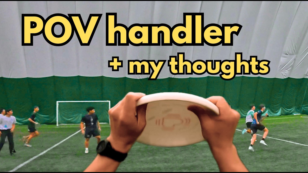 [4K] First Person Ultimate Frisbee | Voiceover w/ my thoughts