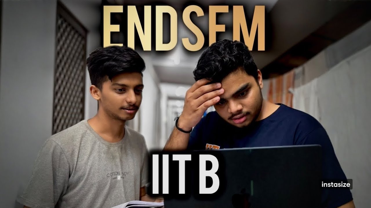 ENDSEM Exams At IIT Bombay | ENDSEM Vlog By Medhavi | #iitbombay #exams